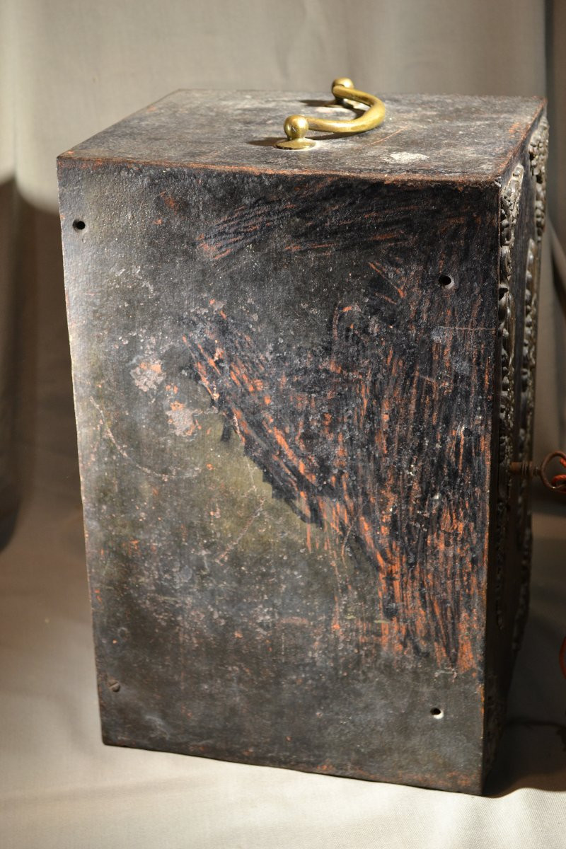 Iron Travel Safe. Europe, 19th Century.-photo-2