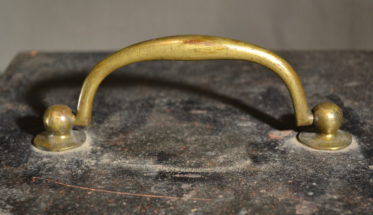 Iron Travel Safe. Europe, 19th Century.-photo-6