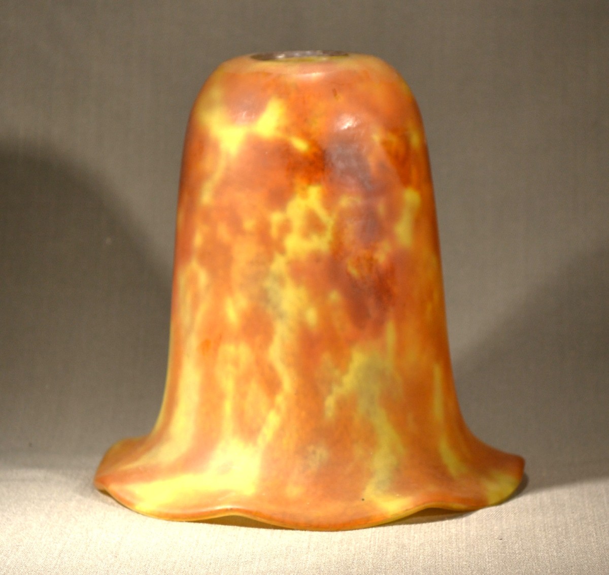 Tulipe en pâte de verre de Daum. France début 20°siècle. 