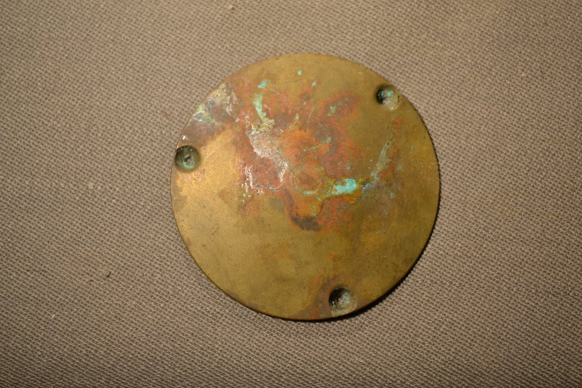 Balance de changeur par Jean Robert. Lyon datée 1686. France 17°siècle.-photo-4