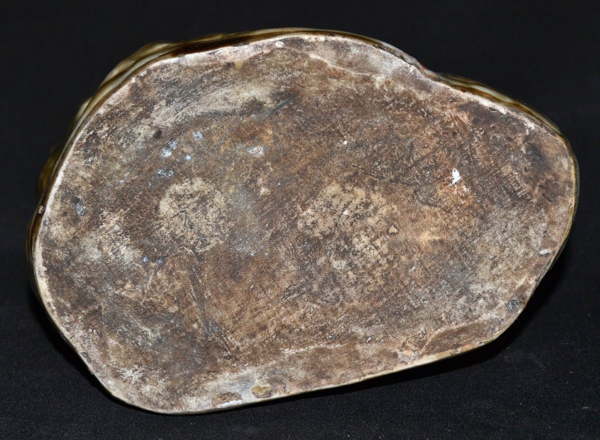 Tigre en porcelaine décor émaillé. Ecole de Kozan. Japon Meiji. -photo-3