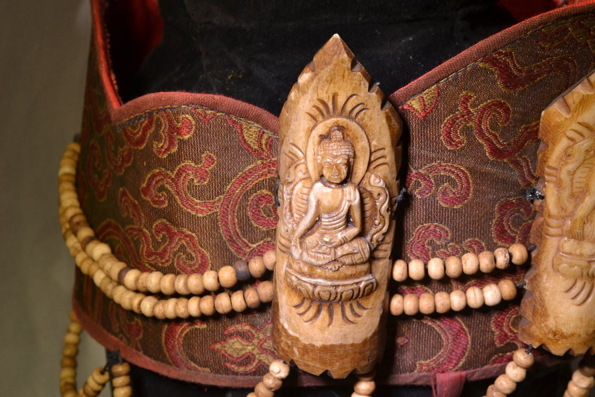 Lama Hat. Tibet, 20th Century. -photo-6