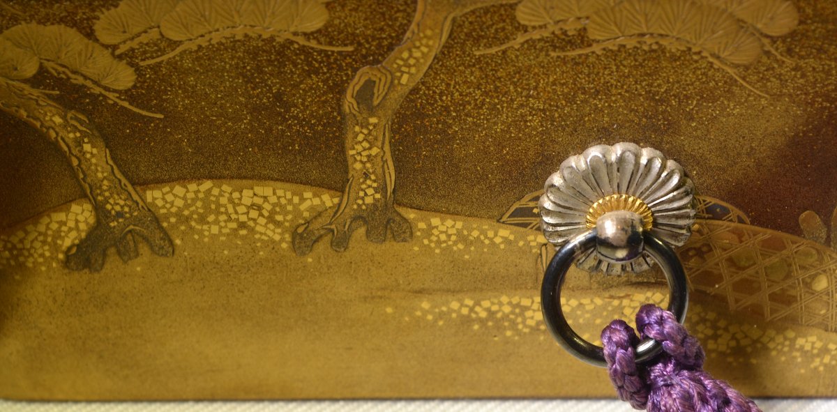 Gold Lacquer Box. Japan, Meiji Period, Late 19th Century.-photo-5