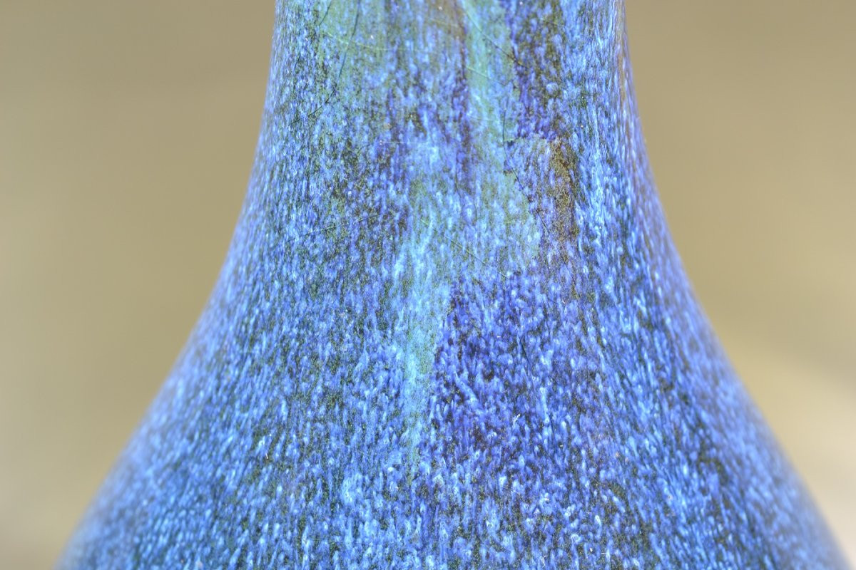 Stoneware Vase From Guangdong. China, Qing Dynasty.  -photo-6