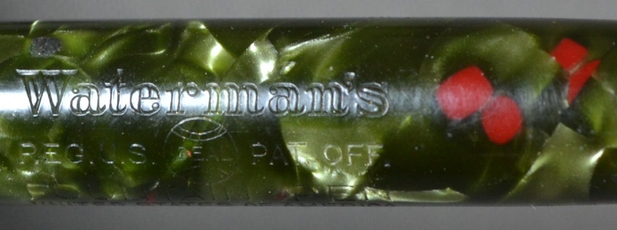 Stylo plume à levier  et Crayon par Waterman. Modèle 3V  vers 1925.-photo-4