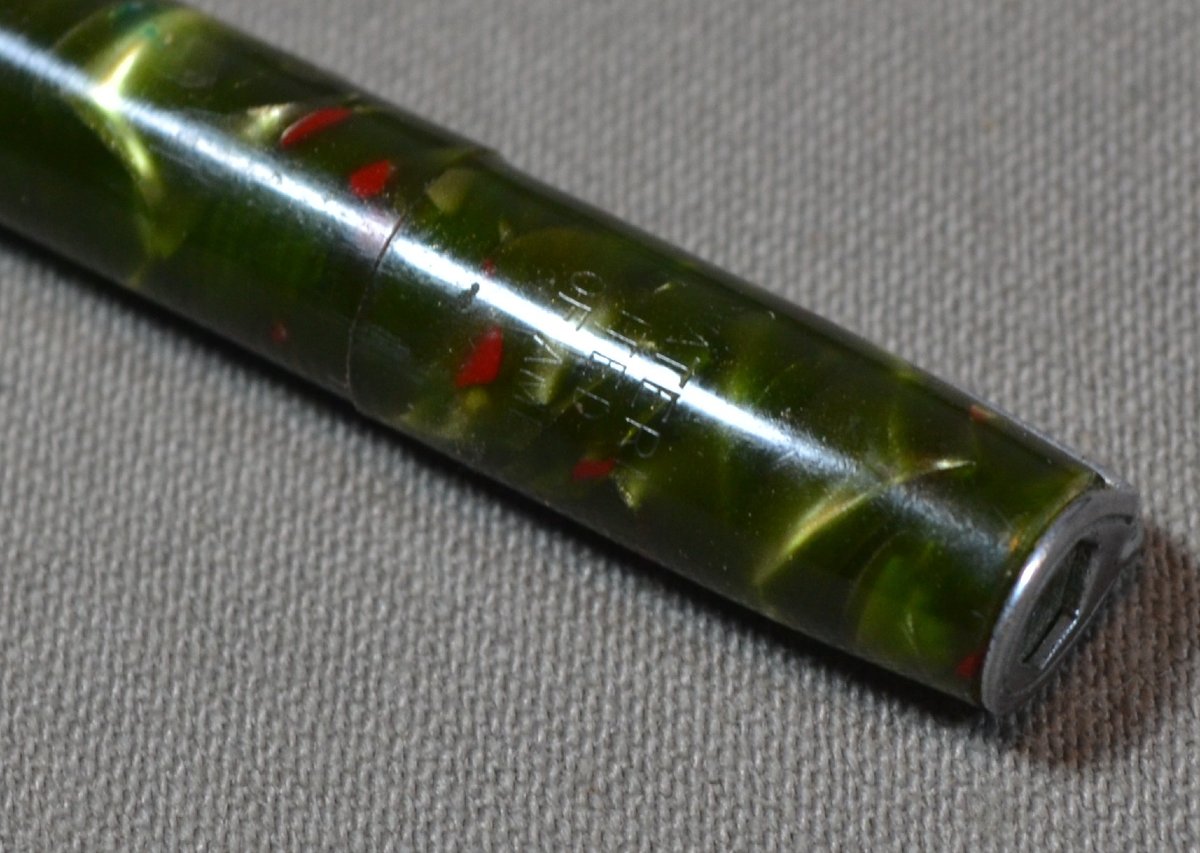 Stylo plume à levier  et Crayon par Waterman. Modèle 3V  vers 1925.-photo-1