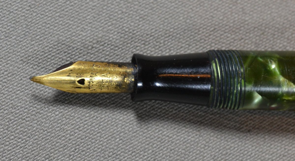 Stylo plume à levier  et Crayon par Waterman. Modèle 3V  vers 1925.-photo-3