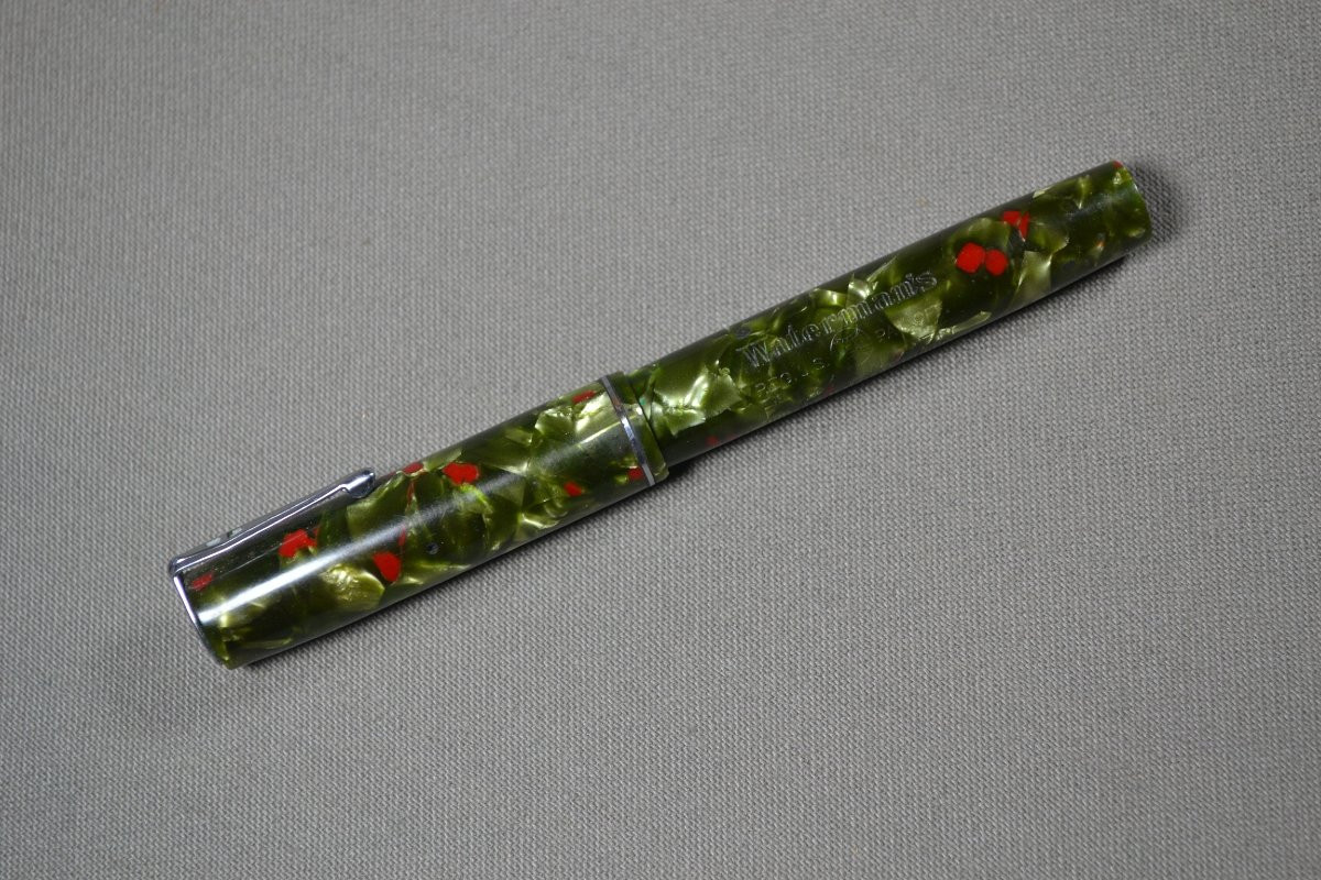 Stylo plume à levier  et Crayon par Waterman. Modèle 3V  vers 1925.-photo-4