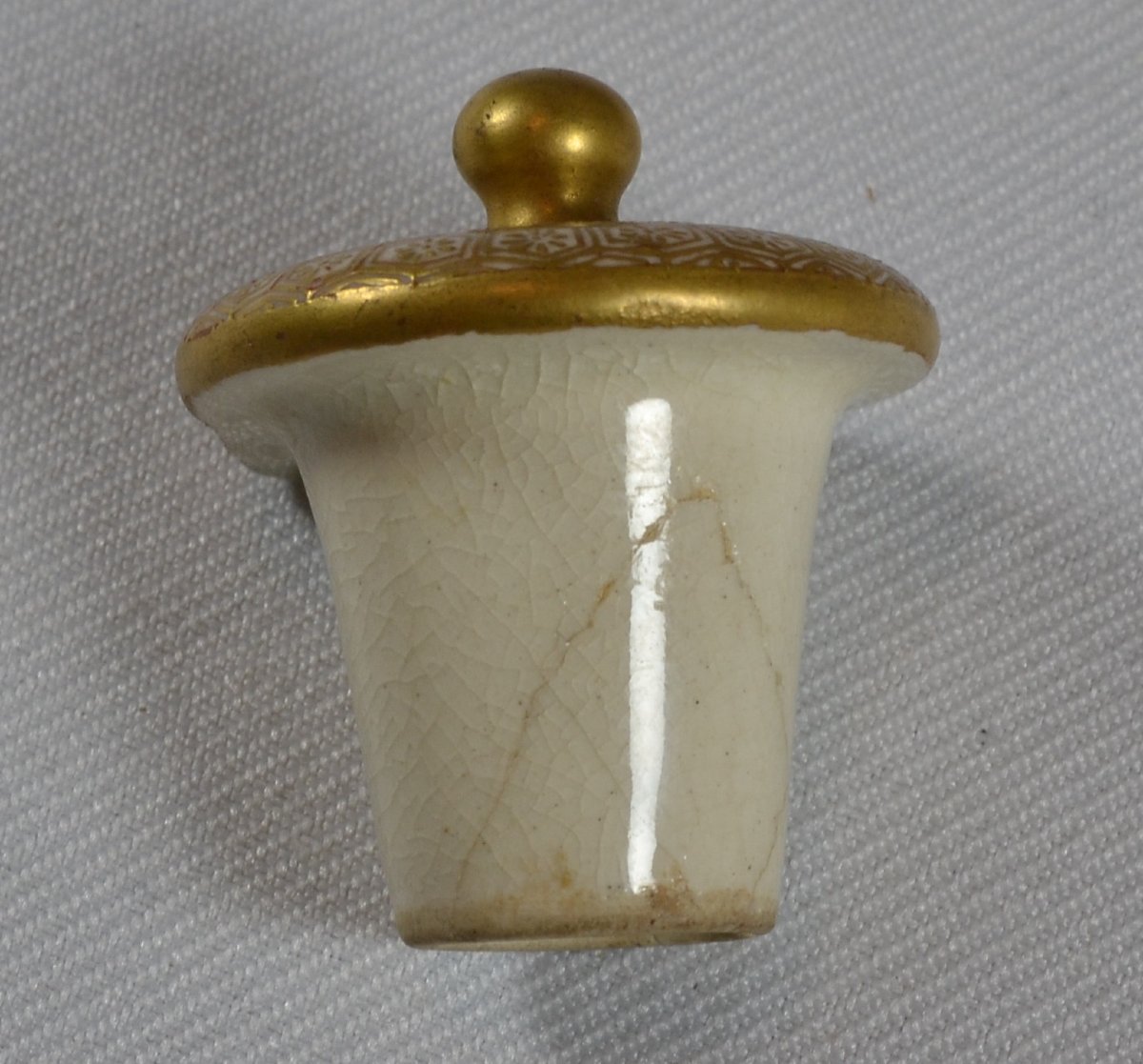 Aiguière en faïence fine de Satsuma. Japon période Meiji fin 19°siècle.-photo-7