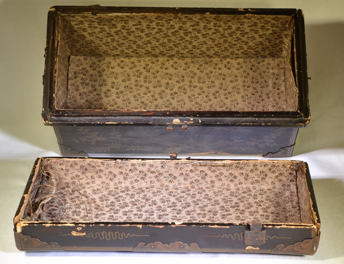 Lacquered Wooden Box. Namban, Late Muromachi Period. Japan, 16th Century. -photo-5