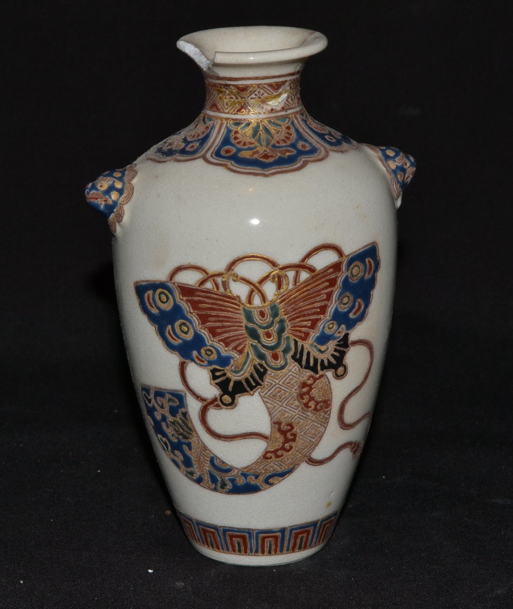 Collection de 14 faïences de Satsuma. Japon Edo et Meiji vers 1900. -photo-4