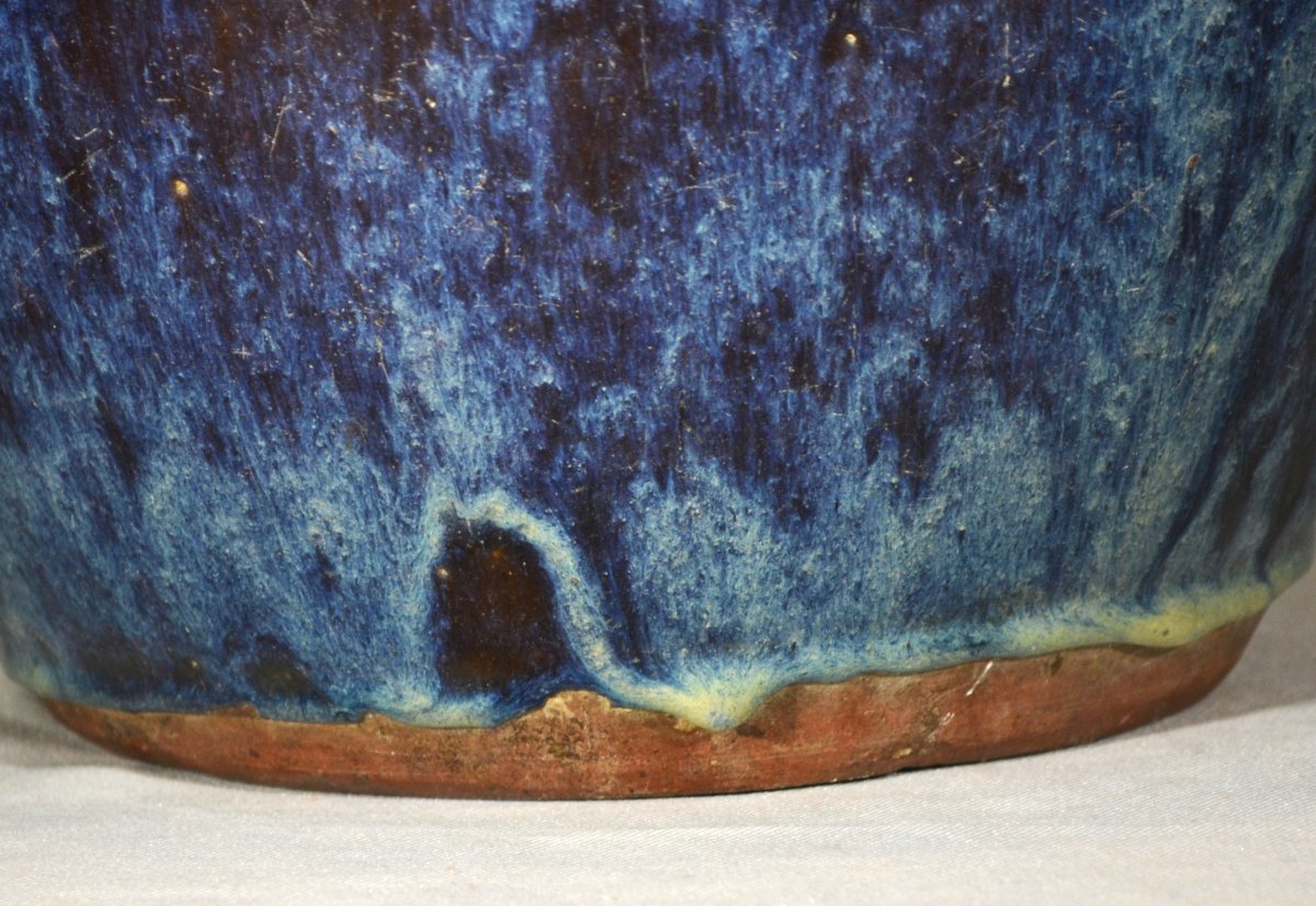 Shiwan Stoneware Jar. Guangdong China Qing Period.-photo-3