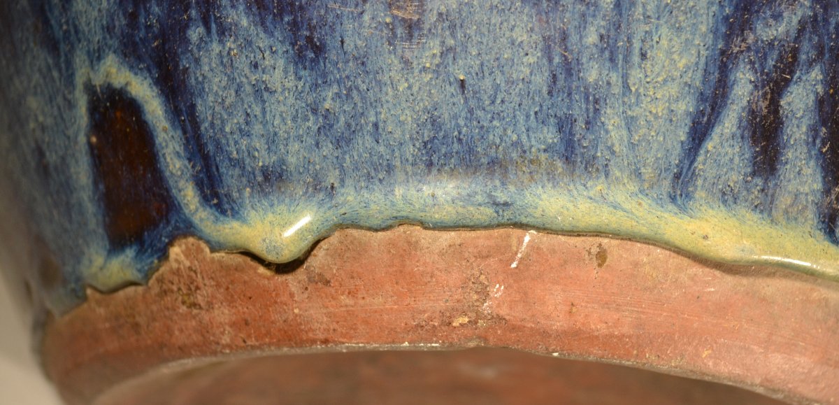 Shiwan Stoneware Jar. Guangdong China Qing Period.-photo-2