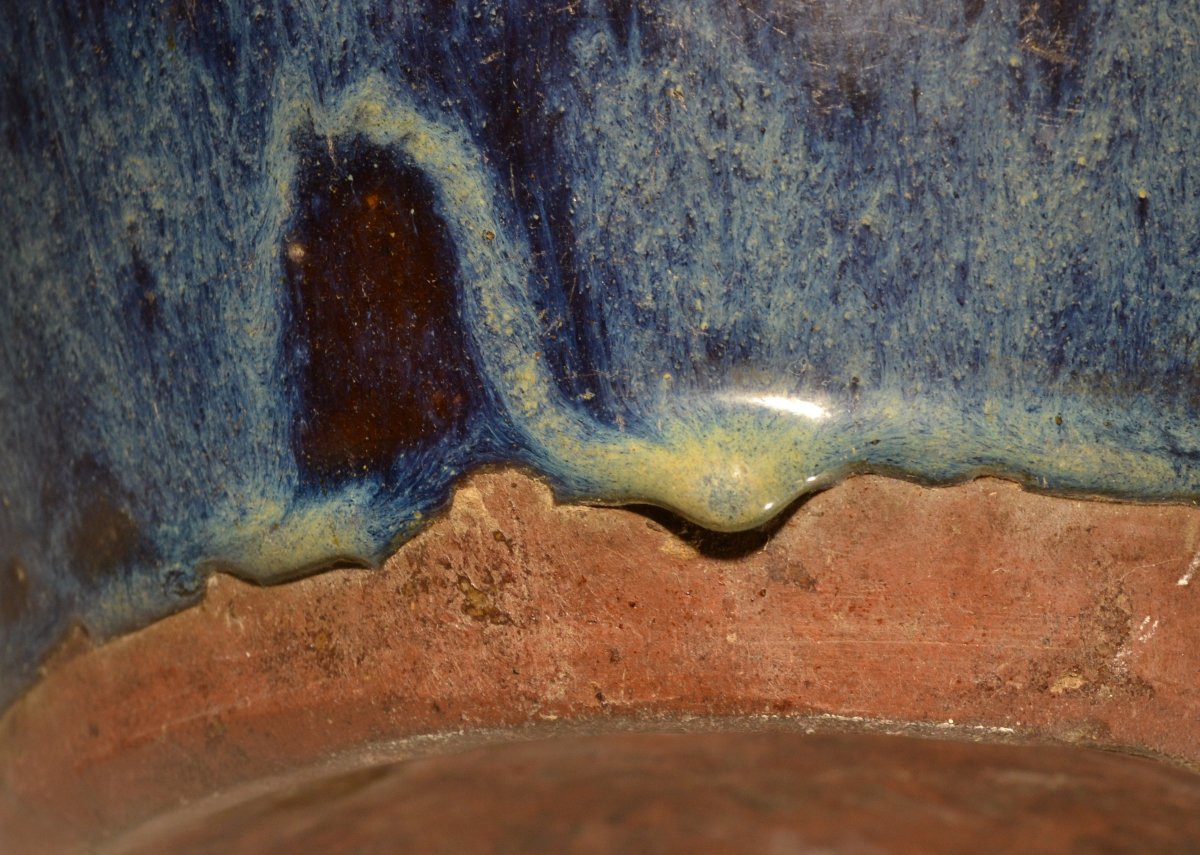 Shiwan Stoneware Jar. Guangdong China Qing Period.-photo-4