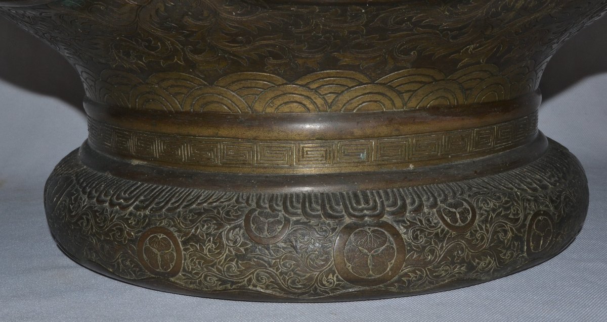 Bronze Incense Burner. Japan, Meiji Period, Late 19th Century.-photo-4