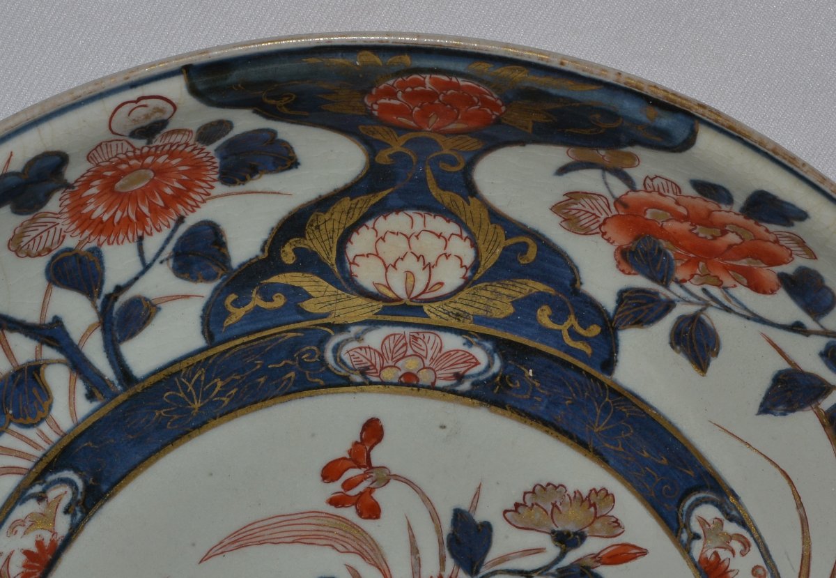 Arita Porcelain Dish In The Imari Style. Japan Late 17th Century.-photo-3