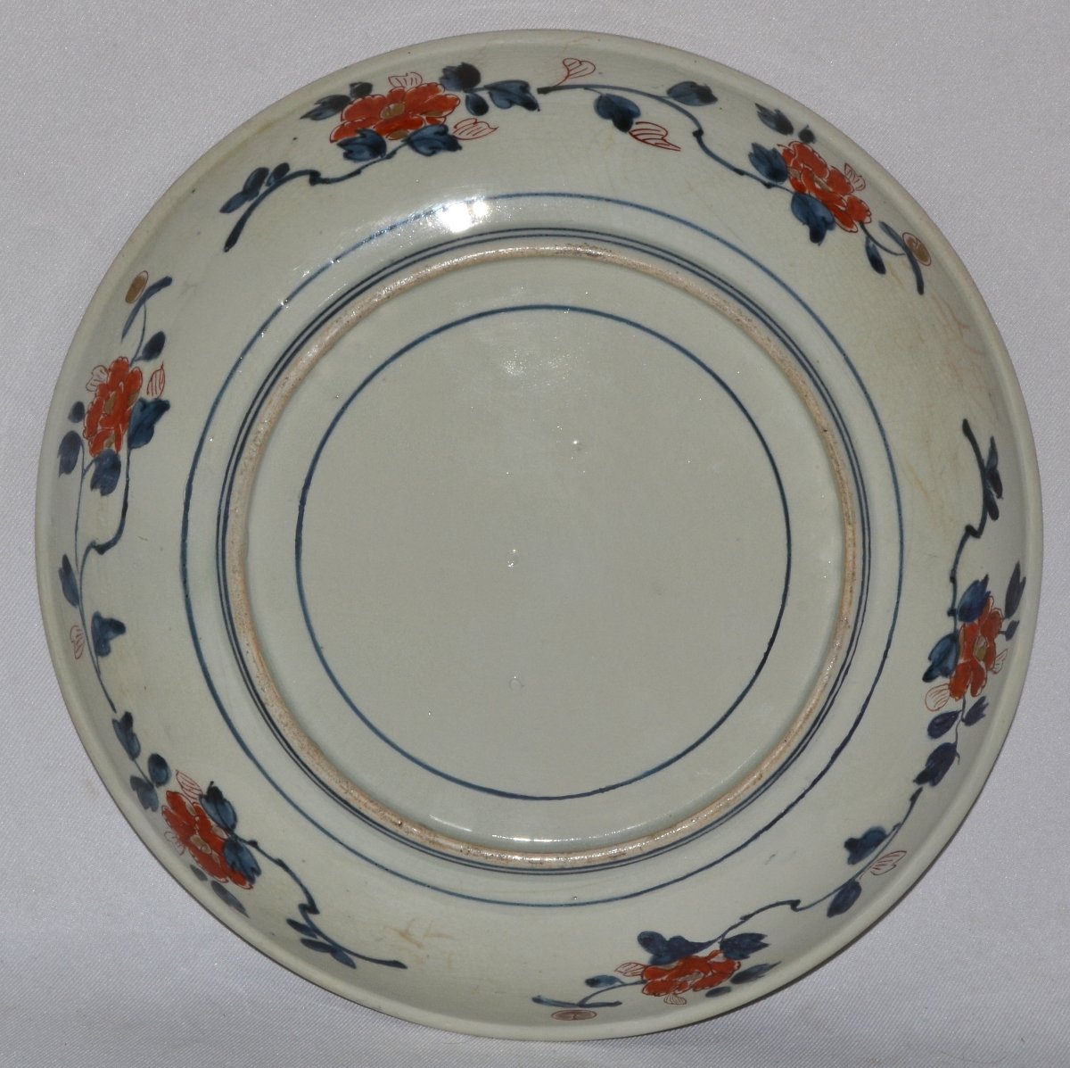 Arita Porcelain Dish In The Imari Style. Japan Late 17th Century.-photo-1