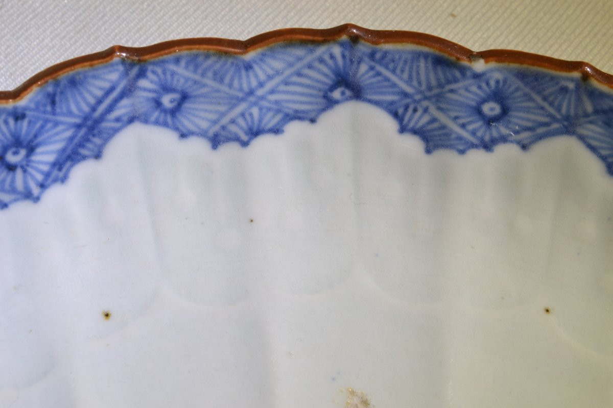 Porcelain Dish Decorated With The Sword-dragon (kurikara). Japan. Arita Kilns, Late 17th Century.-photo-6