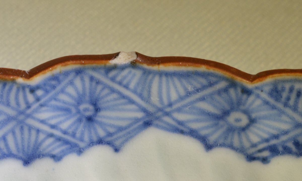 Porcelain Dish Decorated With The Sword-dragon (kurikara). Japan. Arita Kilns, Late 17th Century.-photo-8