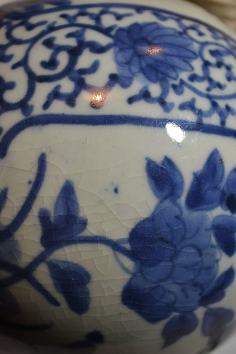 Japanese Porcelain Tokkuri. European Frame. Arita 17th Century.-photo-7