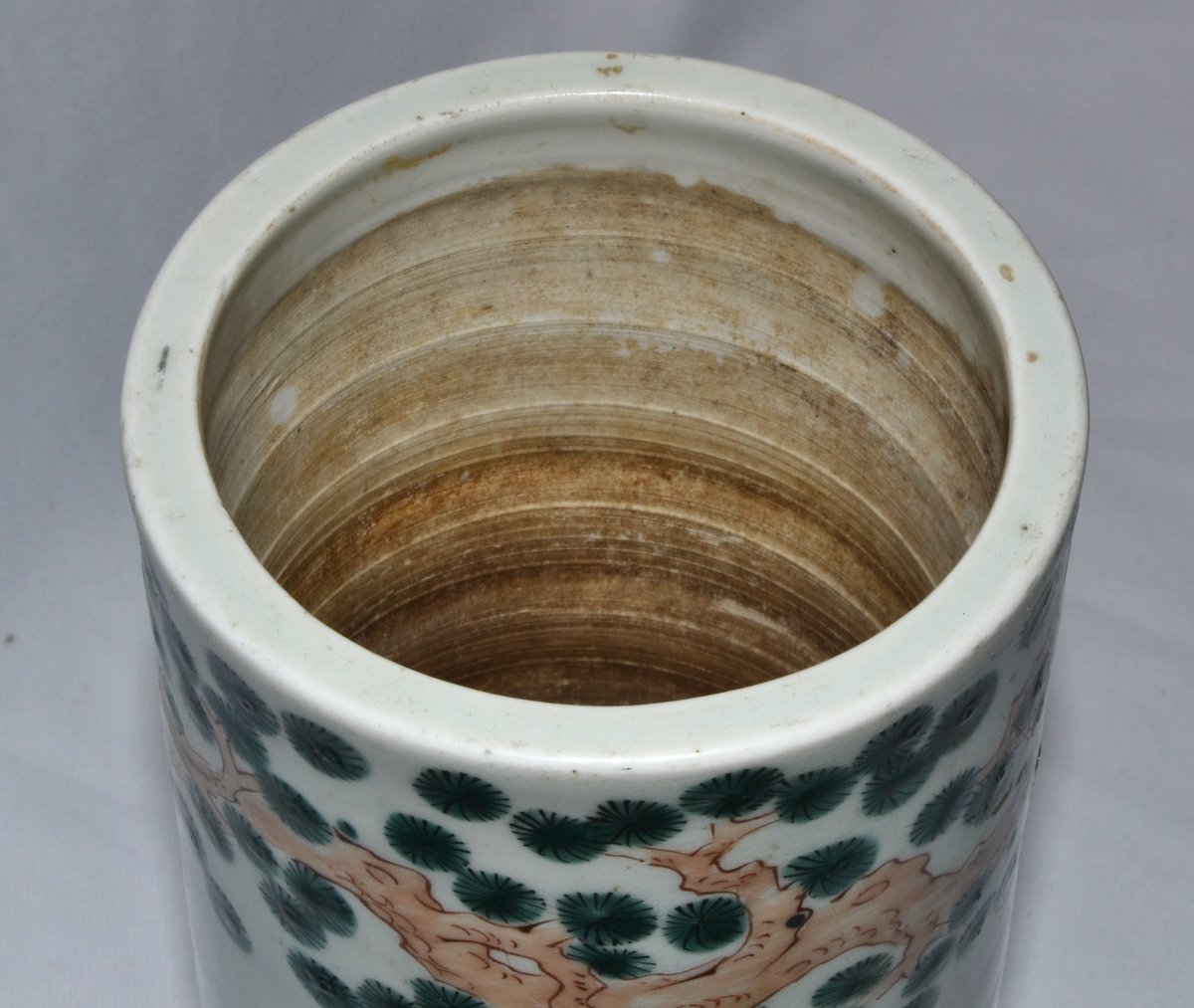 Vase en porcelaine. Fours de Kakiemon. Japon 19° siècle. -photo-3