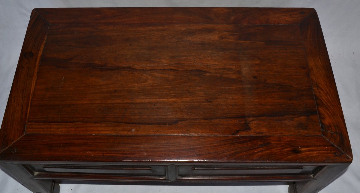 Hardwood Coffee Table. China Qing Dynasty.-photo-2