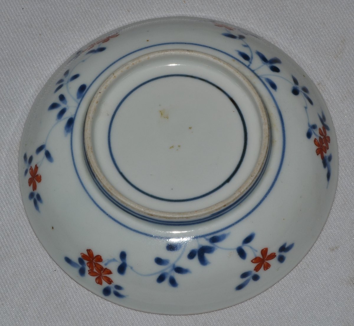 Imari-style Porcelain Tea Bowl And Saucer. Arita, 17th Century. -photo-4