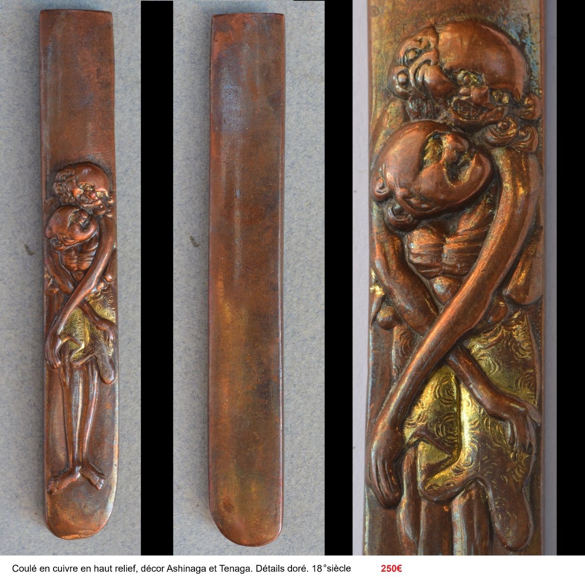 Collection Of 8 Kozuka. Asia. Japan: Goto School And Others, 17th–18th Centuries.-photo-2