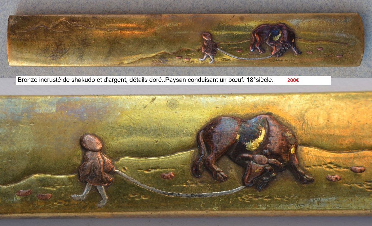 Collection Of 8 Kozuka. Asia. Japan: Goto School And Others, 17th–18th Centuries.-photo-8