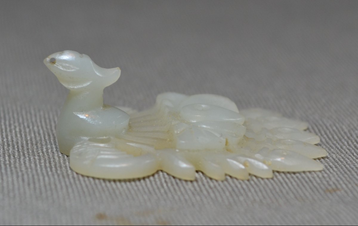 Bijoux en jade. Phoénix (Fenghuang). Chine. Ming,16°siècle. -photo-2