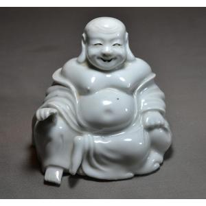 Budai Porcelain From China. Monochrome White. Qing Dynasty.