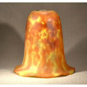 Tulipe en pâte de verre de Daum. France début 20°siècle. 