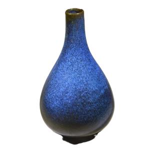 Vase en grés du Guandong. Chine dynastie Qing.  