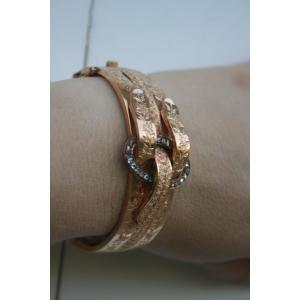 Bracelet Ancien Or Et Diamants