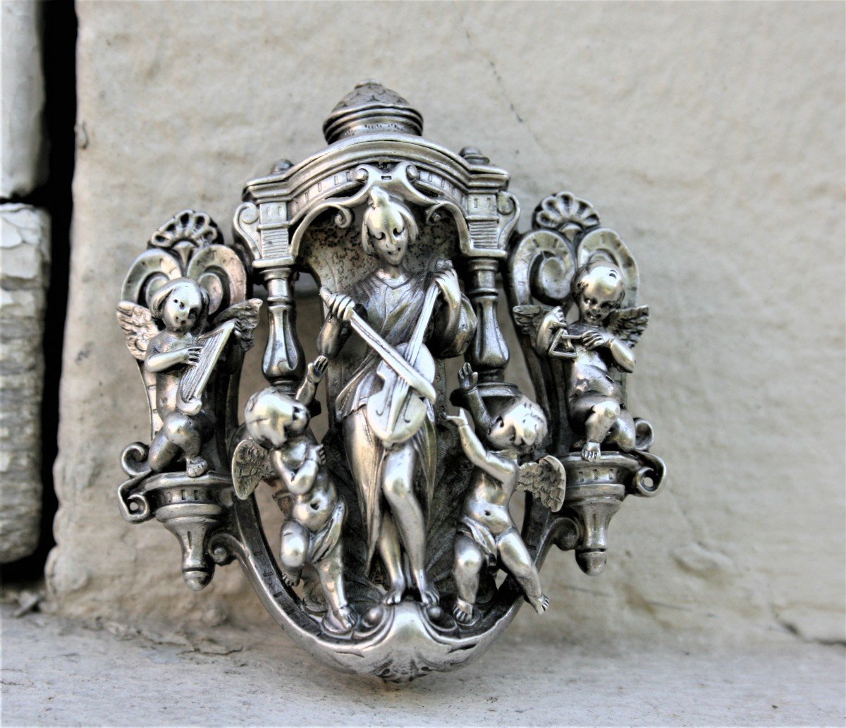 Froment Meurice: Harmony Silver Brooch-photo-2