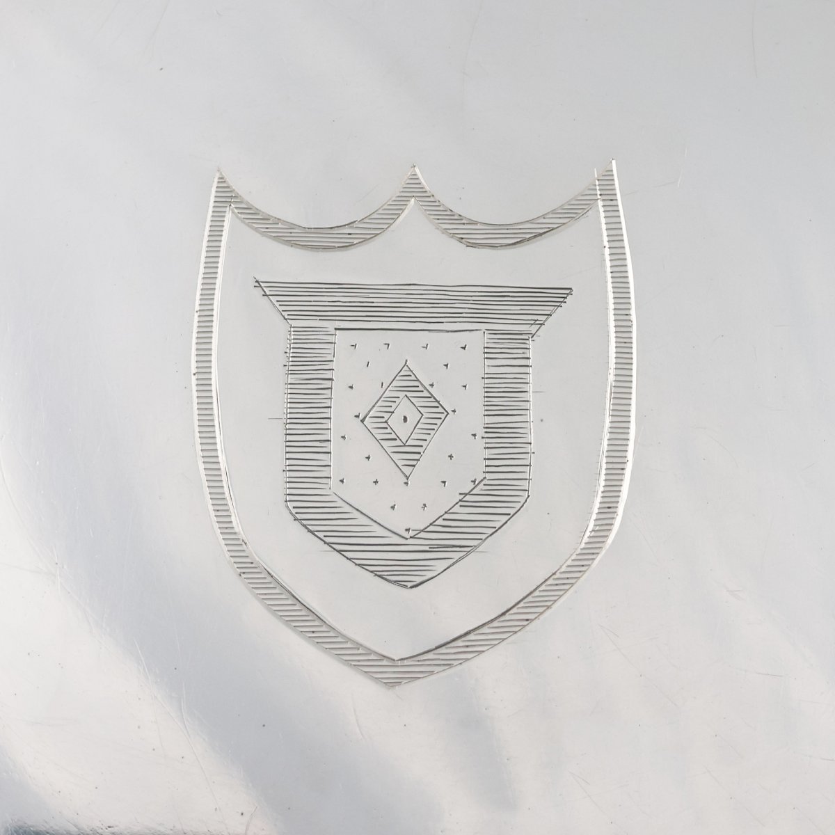 Salver en argent sterling, période George IV, Paul Storr, Londres, 1825-photo-4