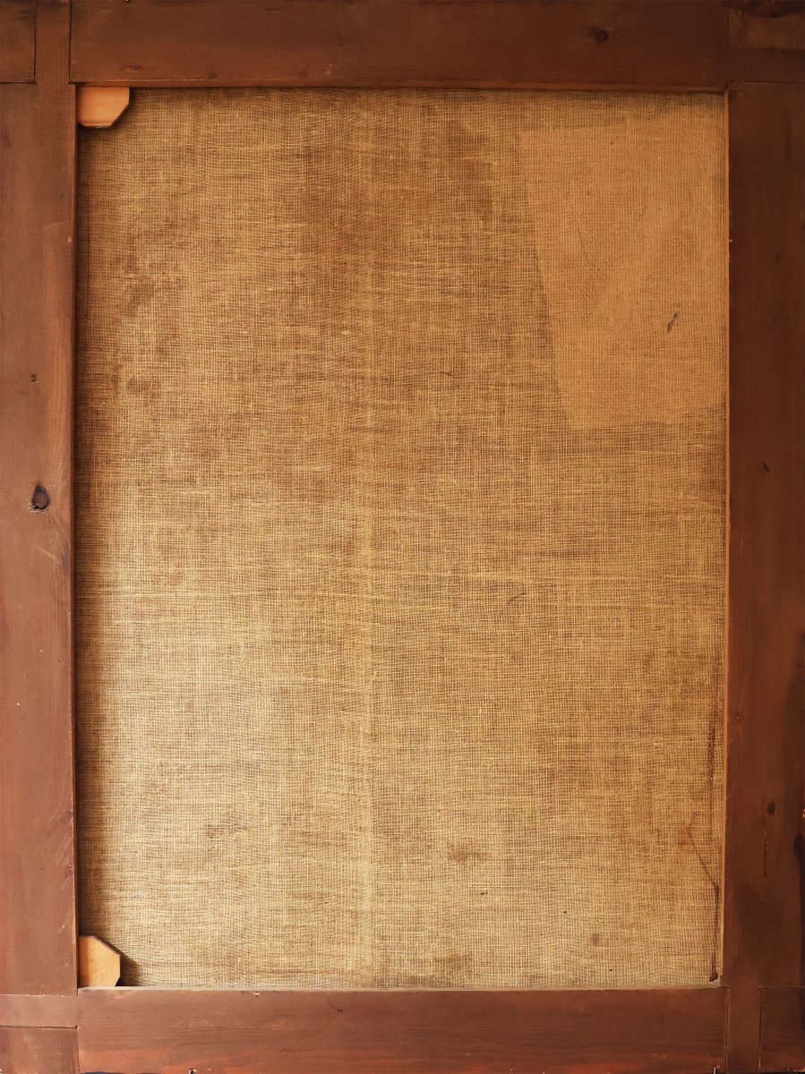 École italienne; Sainte Agathe, fin XVIIᵉ début XVIIIᵉ siècle, huile sur toile-photo-2