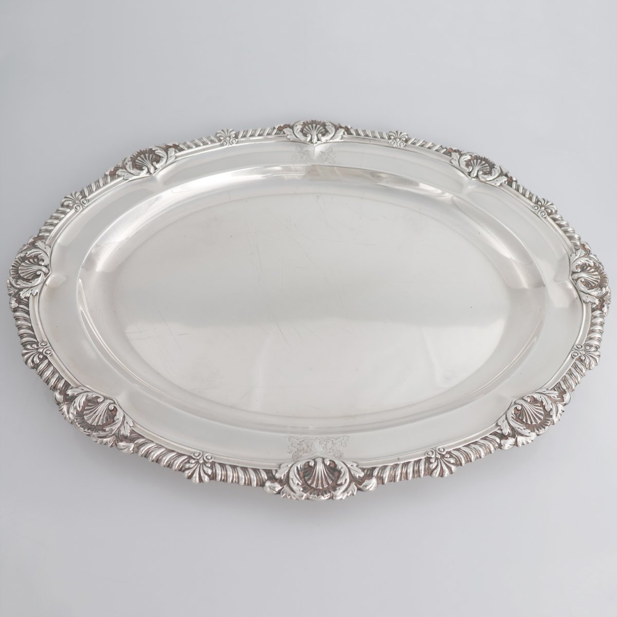 A George IV Sterling Silver Presentoire, John Bridge, London 1826-photo-3