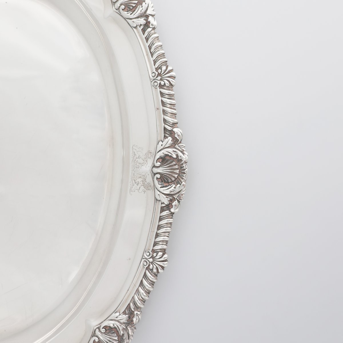 A George IV Sterling Silver Presentoire, John Bridge, London 1826-photo-4