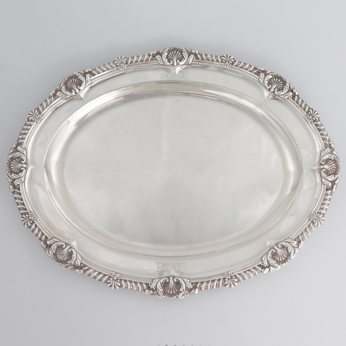 A George IV Sterling Silver Presentoire, John Bridge, London 1826