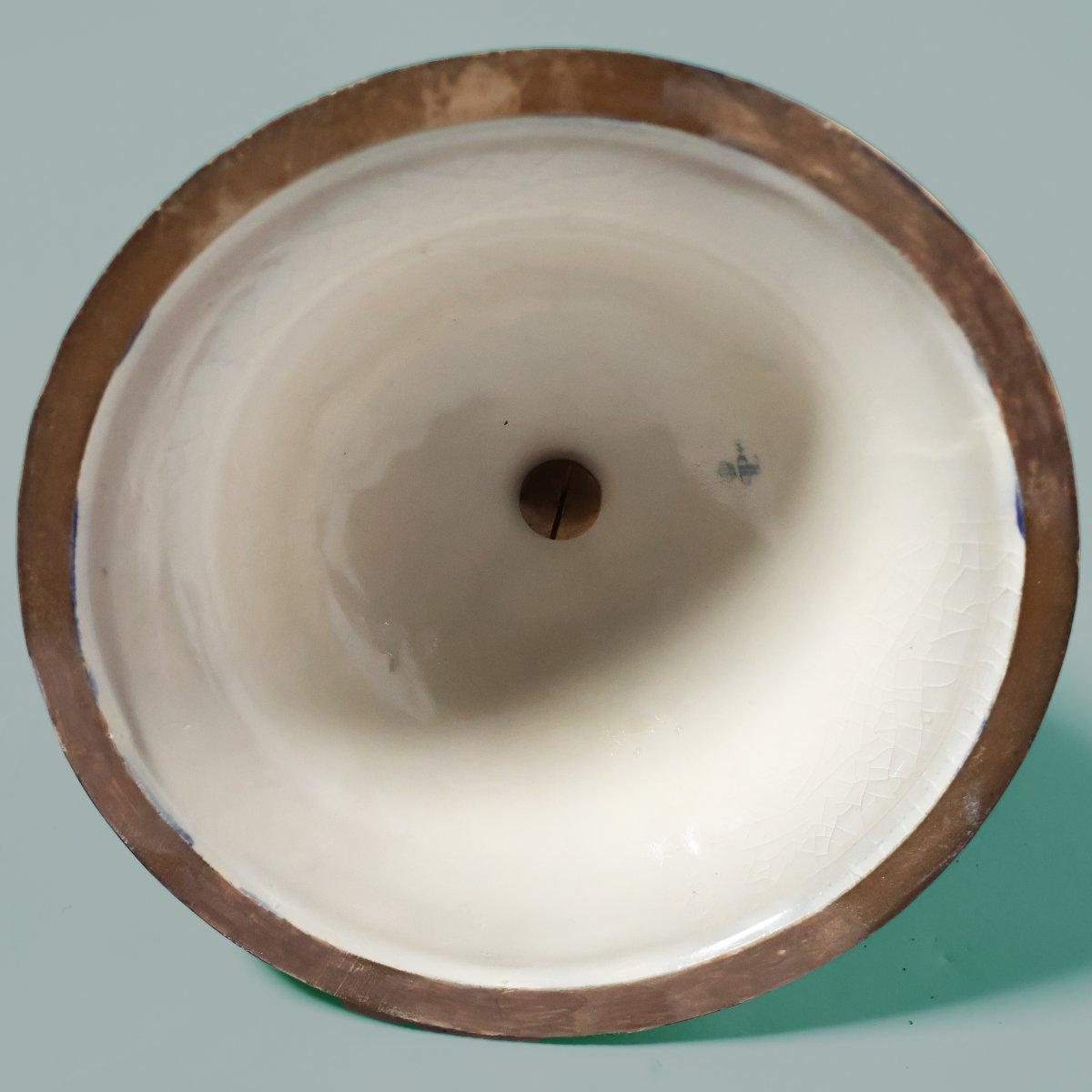 A French Vase In The Sèvres Style, Gilt-bronze Mounted. Painted Signed Poitevin. Late 19th Cen.-photo-1