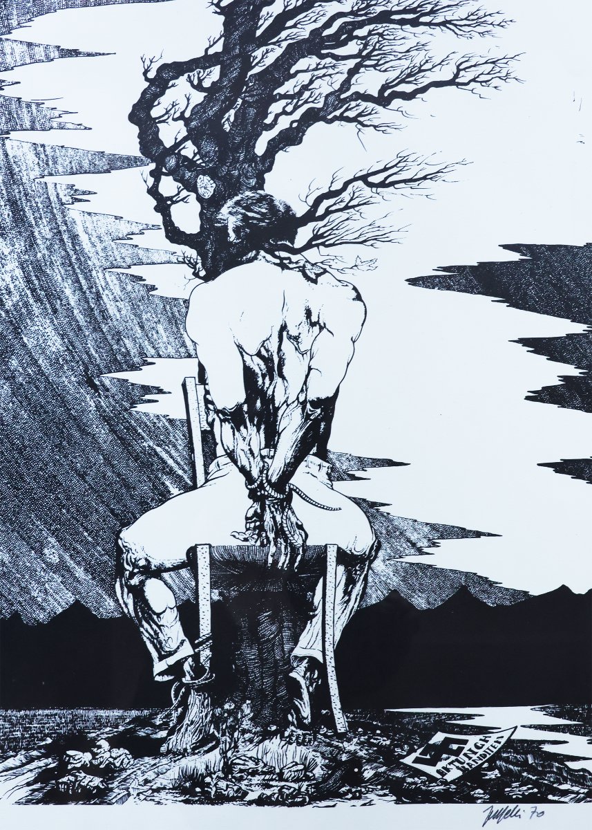 Massimo Zuppelli; The Dramas Of Our Time 1970; Five Works-photo-2