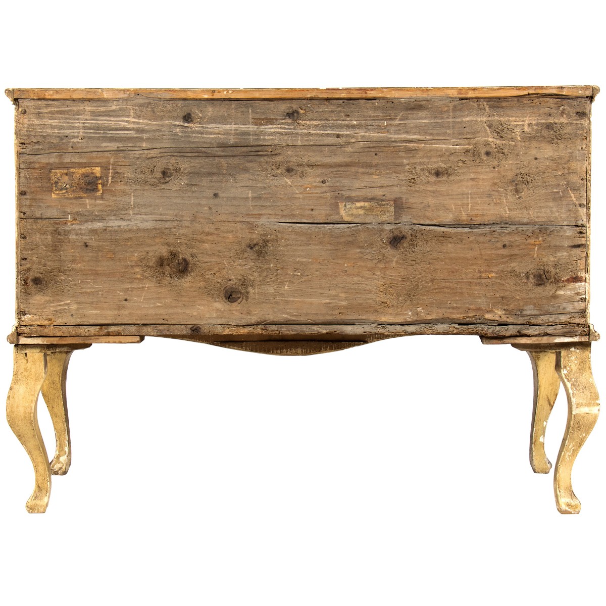 Commode en bois laqué et peint en polychromie de l’Italie centrale, Marches, XVIIIᵉ siècle-photo-1