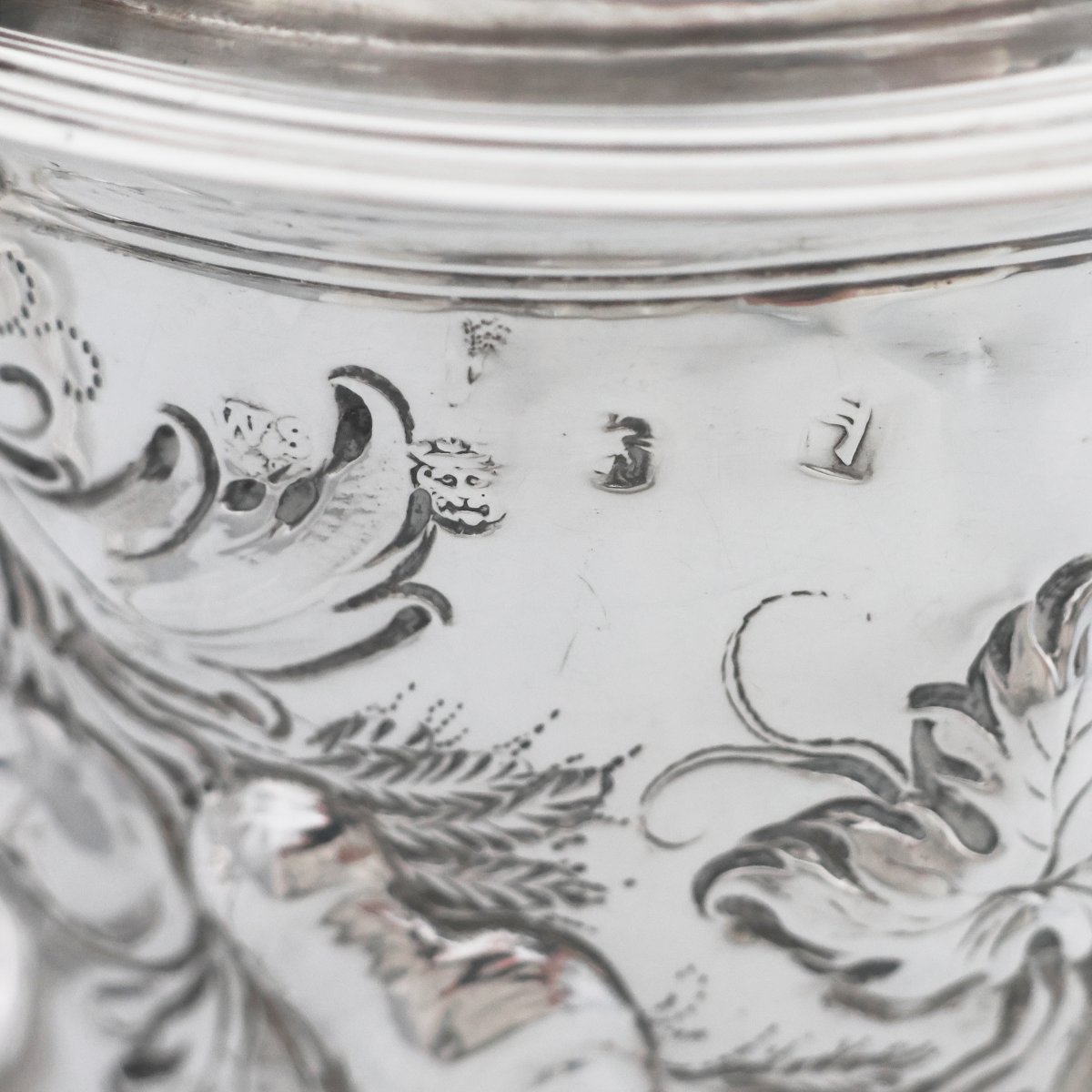 A Charles II Sterling Silver Tankard, Ws Silversmith, London, 1676?-photo-2