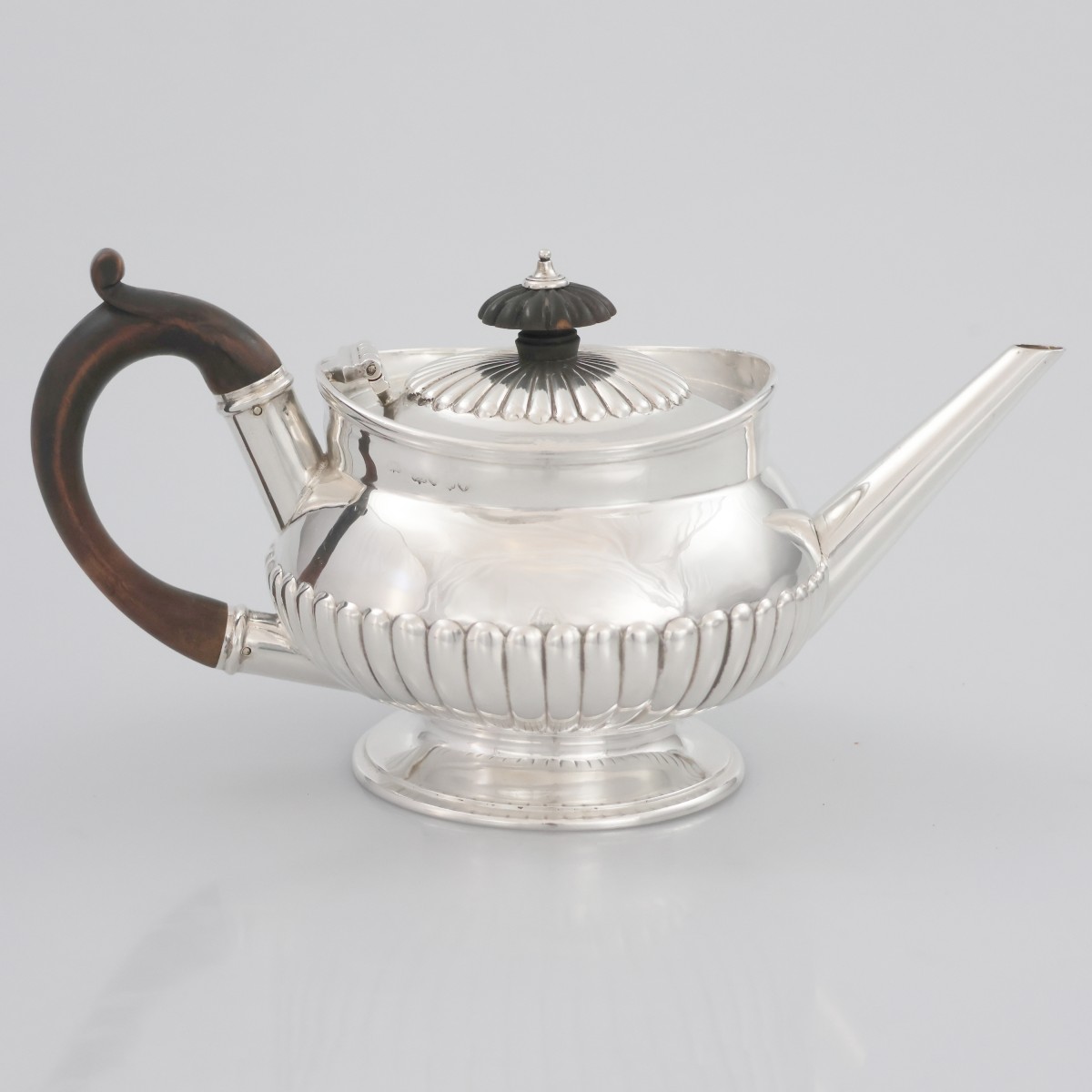 A William IV Sterling Silver Teapot, Paul Storr For Storr & Mortimer, London, 1834?