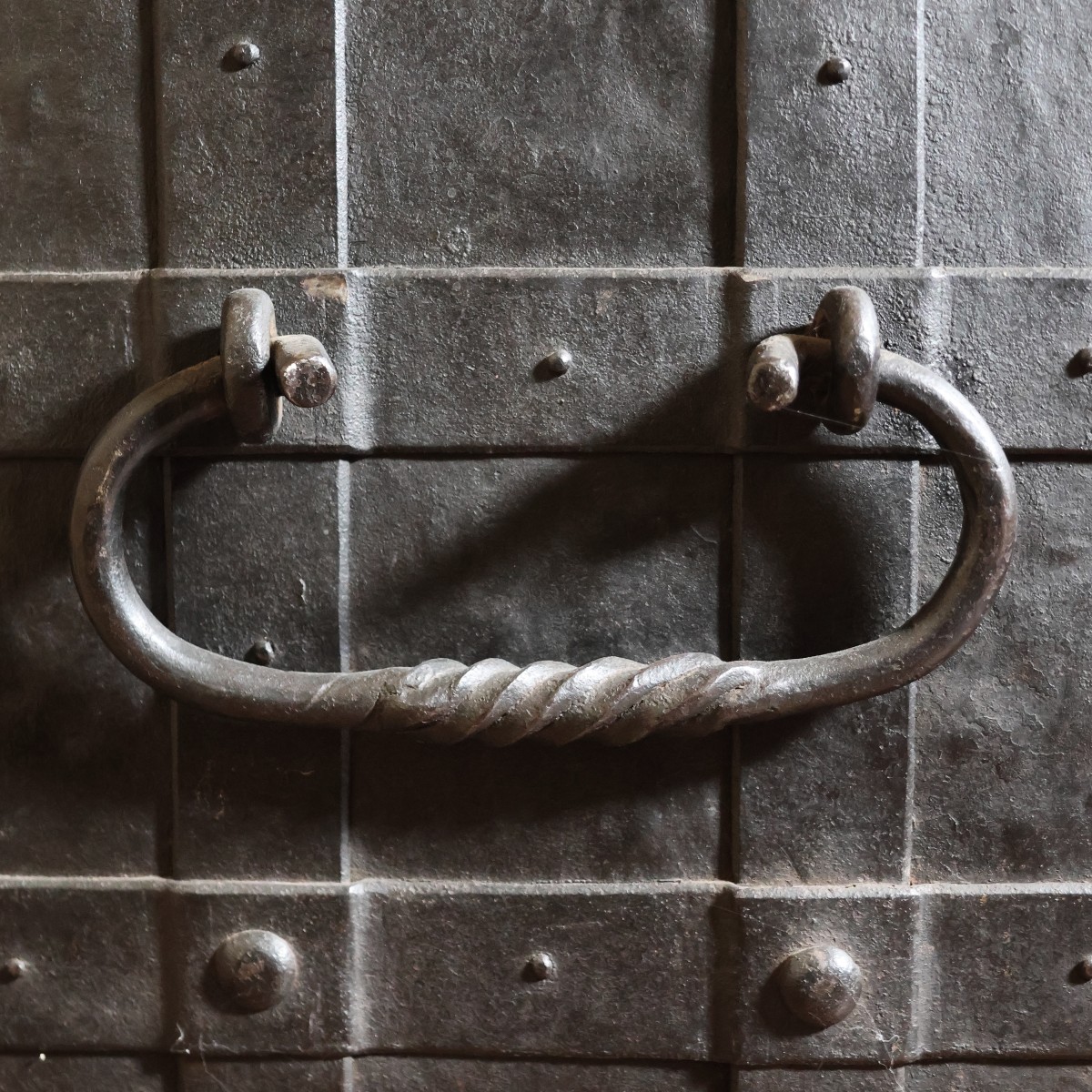 A North Italian Iron And Embossed Sheet Metal Strongbox, Late 17th Early 18th Century-photo-1