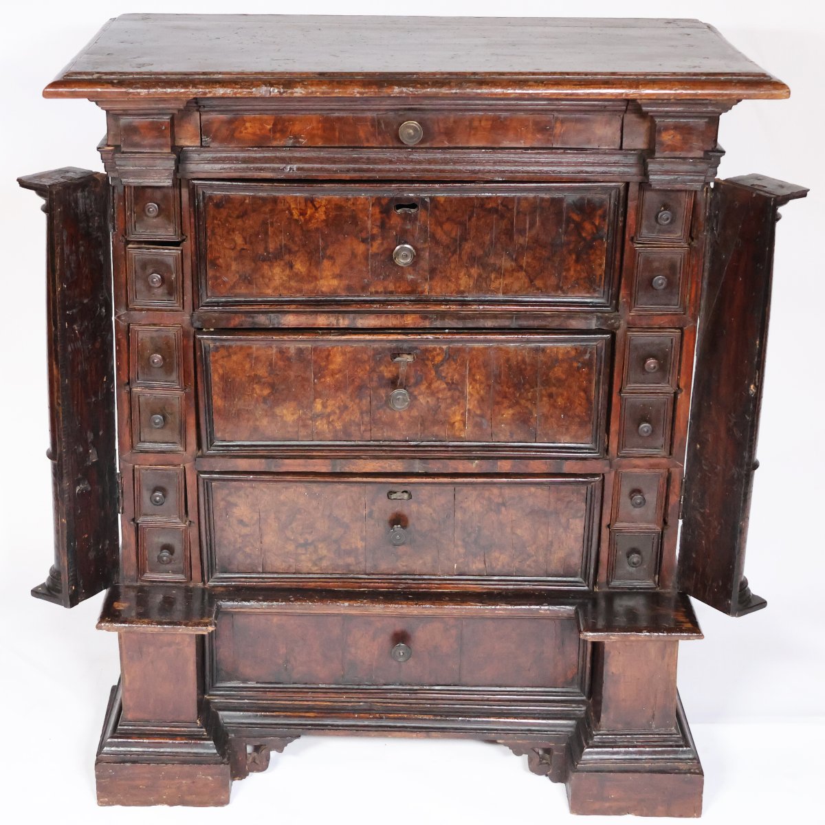 Petit cabinet à compartiments secrets, Toscane, fin du XVIᵉ siècle début du XVIIᵉ siècle-photo-1