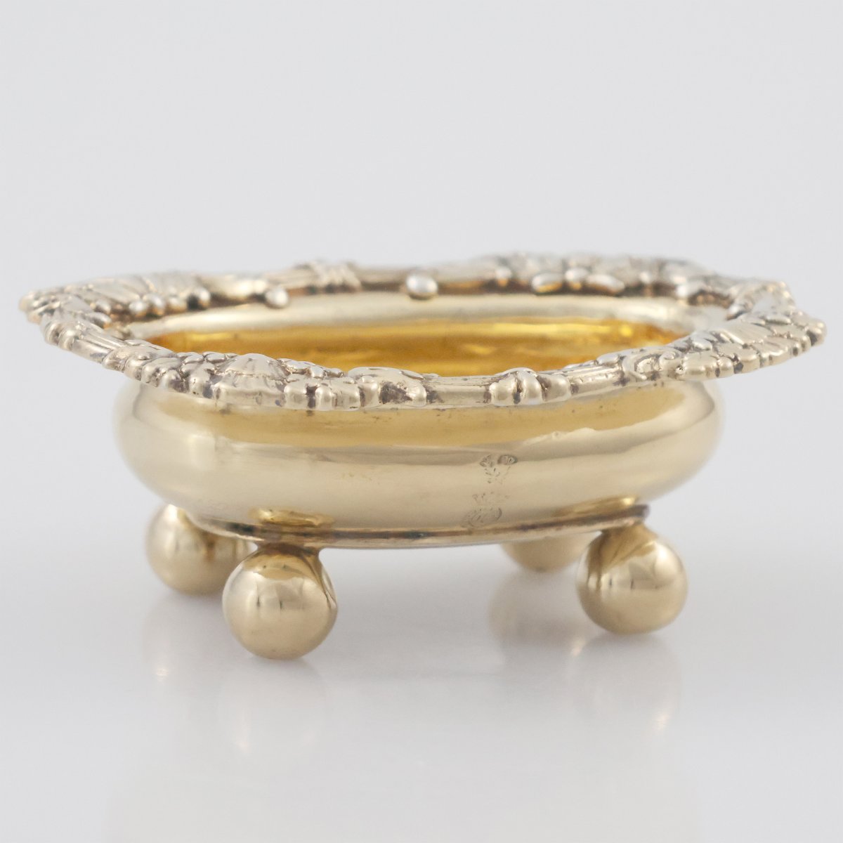 Ensemble de six salières en argent vermeil, Solomon Hougham, Londres, 1811-photo-2