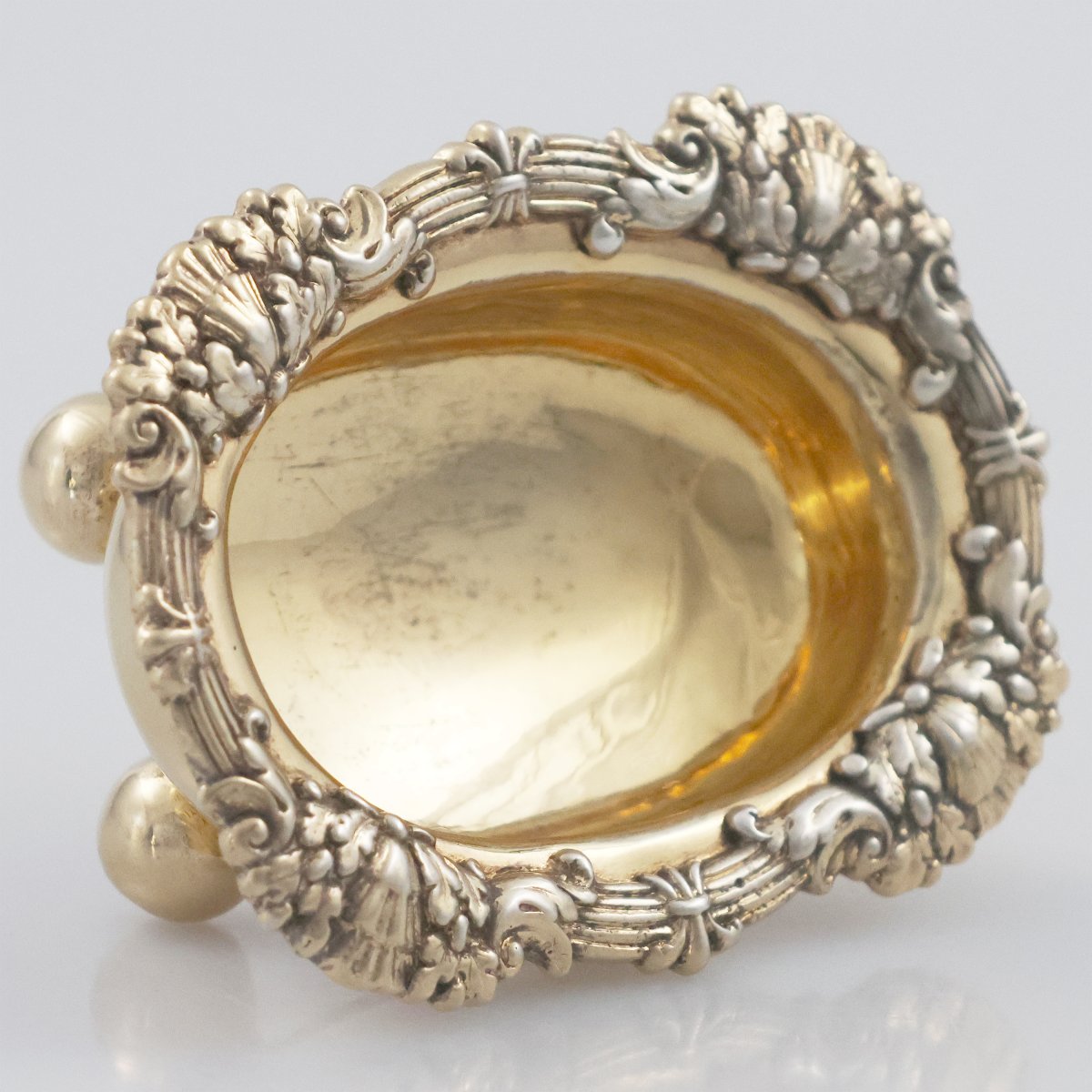 Ensemble de six salières en argent vermeil, Solomon Hougham, Londres, 1811-photo-3