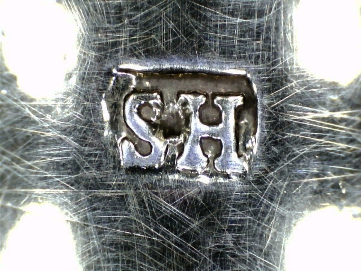 Ensemble de six salières en argent vermeil, Solomon Hougham, Londres, 1811-photo-2